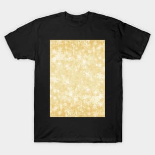 Gold Snowflakes T-Shirt